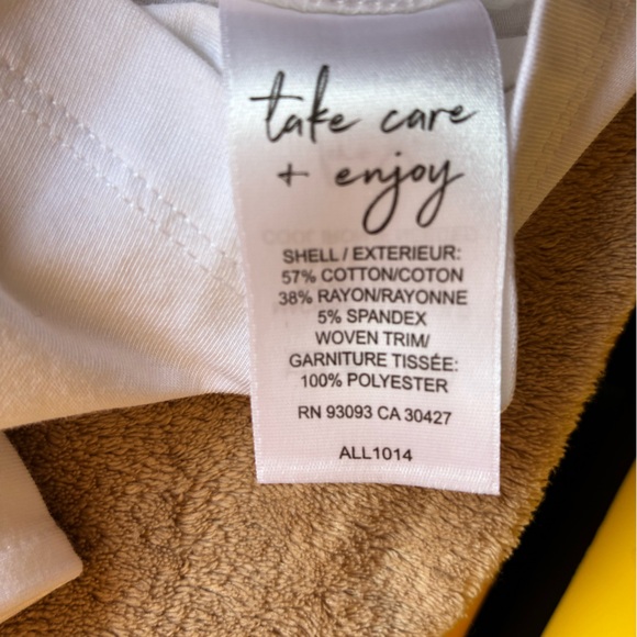 NWOT NIC+ZOE White Ruffled V-Neck Sleeveless Around Tank Top Size Small - Picture 11 of 11